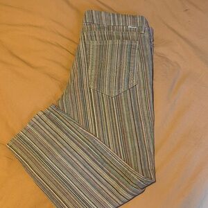 MOTHER Multicolor Striped jeans size 30 runs small. New without tags